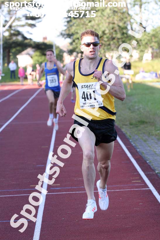 Stan Long Mile Trophy, 2018 North Eastern Grand Prix, Monkton Stadium, Jarrow. Photo: David T. Hewitson/Sports for All Pics